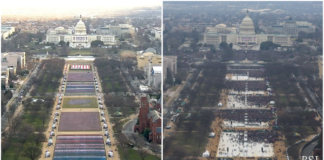 Trump Mocks Biden Over Size Of Inauguration Crowd Trump Mocks Biden Over Size Of Inauguration Crowd | Biden Inauguration Crowd v Trump's