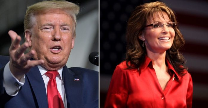 Donald Trump Encourages 'All Canadians' To Elect Sarah Palin