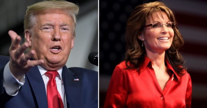Donald Trump Encourages 'All Canadians' To Elect Sarah Palin Donald Trump Encourages 'All Canadians' To Elect Sarah Palin