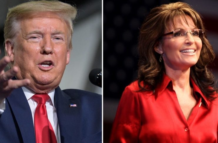 Donald Trump Encourages 'All Canadians' To Elect Sarah Palin
