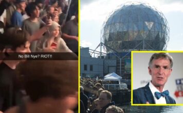 Riot Breaks Out At Science World After Bill Nye Cancels At Last Minute Riot Break At Science World After Bill Nye Cancels At Last Minute
