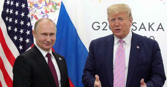 Trump Congratulates Putin On Landslide Victory Hours Before Polls Open